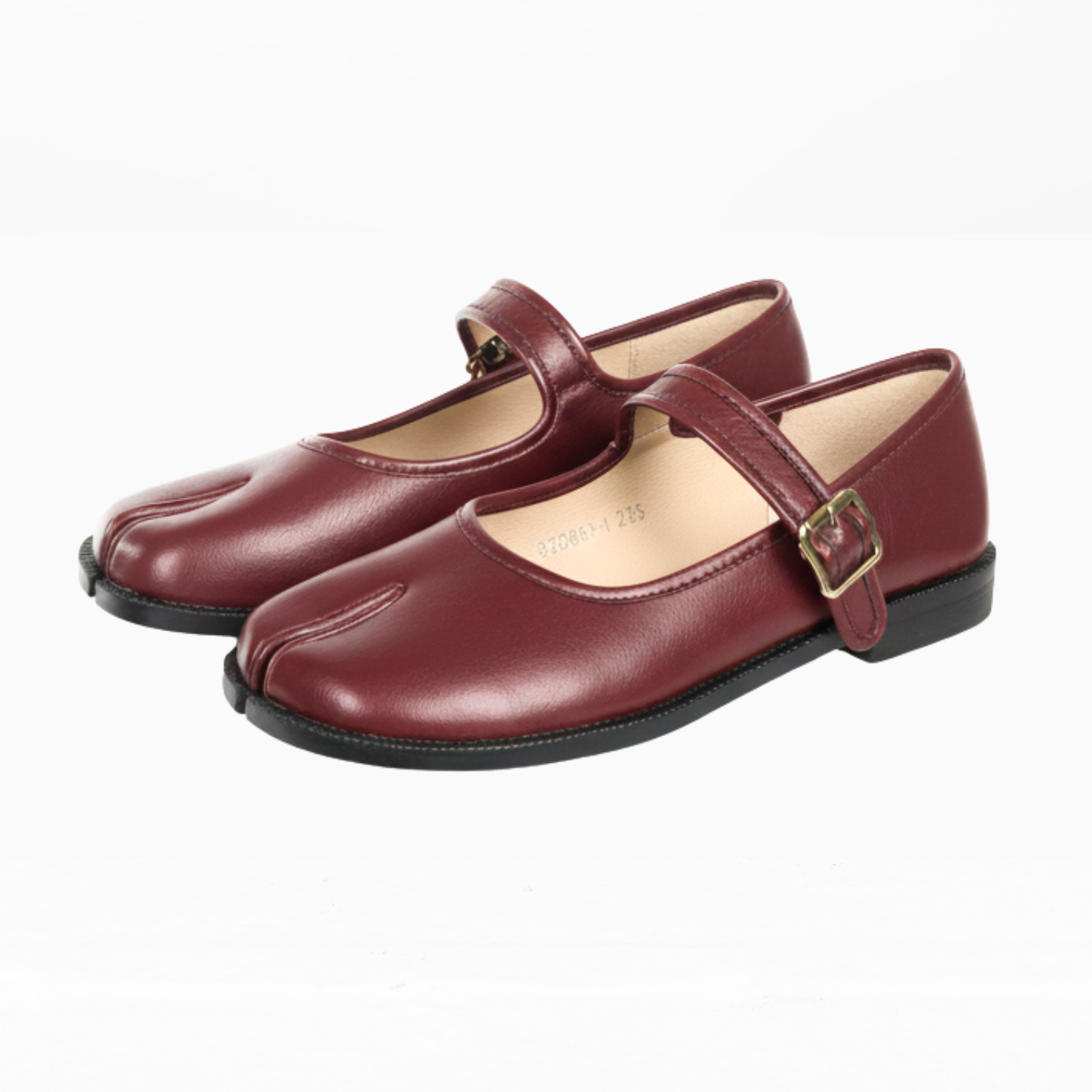 Bordeaux Mary Jane Tabi